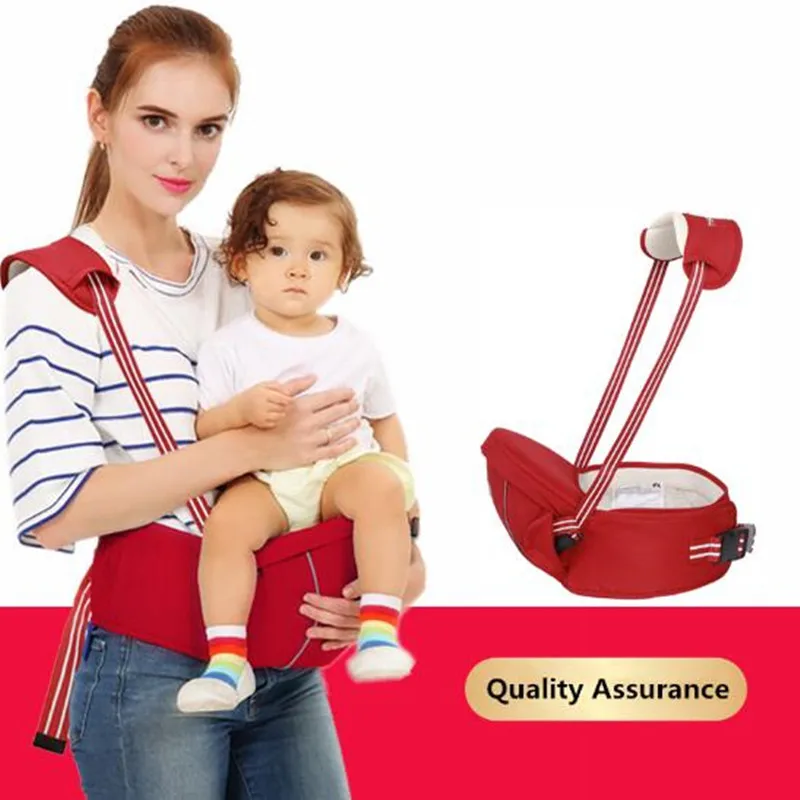 Ergonomic Hipseat Waist Stool Walkers Baby carrier Sling Hold Waist Belt Hipseat Belt Kids Infant Hip Seat Night reflex