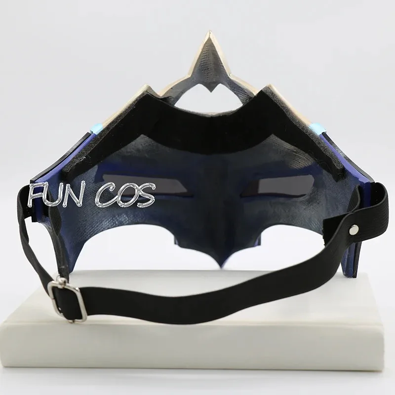qq78Request7Genshin Impact Cosplay Il Dottore The Doctor Face Shield Eleven Fatui Harbingers Aksesoris Sumeru Akademiya Mask G