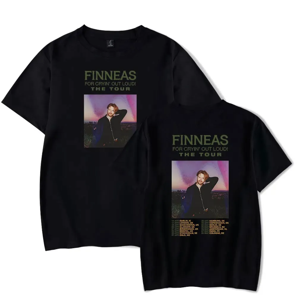 Finneas Merch T-Shirt For Women/Men Unisex Summer Fashion Short Sleeve Tshirt Streetwear