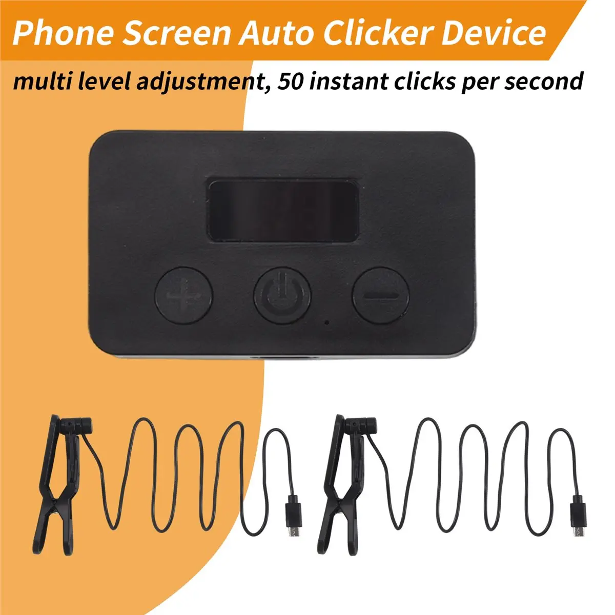 DT38 Phone Screen Auto Clicker Device Physical Simulation Finger Click Continuous Auto Point Device Universal B