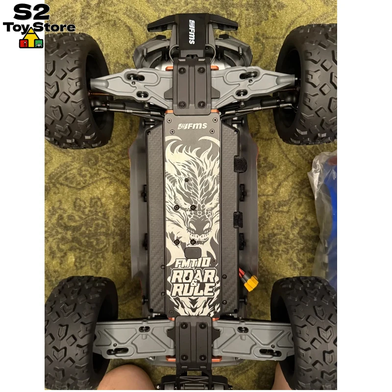 FMS 1/10 FMT10 Colorado Brushless RC Monster Truck 4WD High Performance Off Road 80+ KM/H 120A ESC Waterproof RC Car