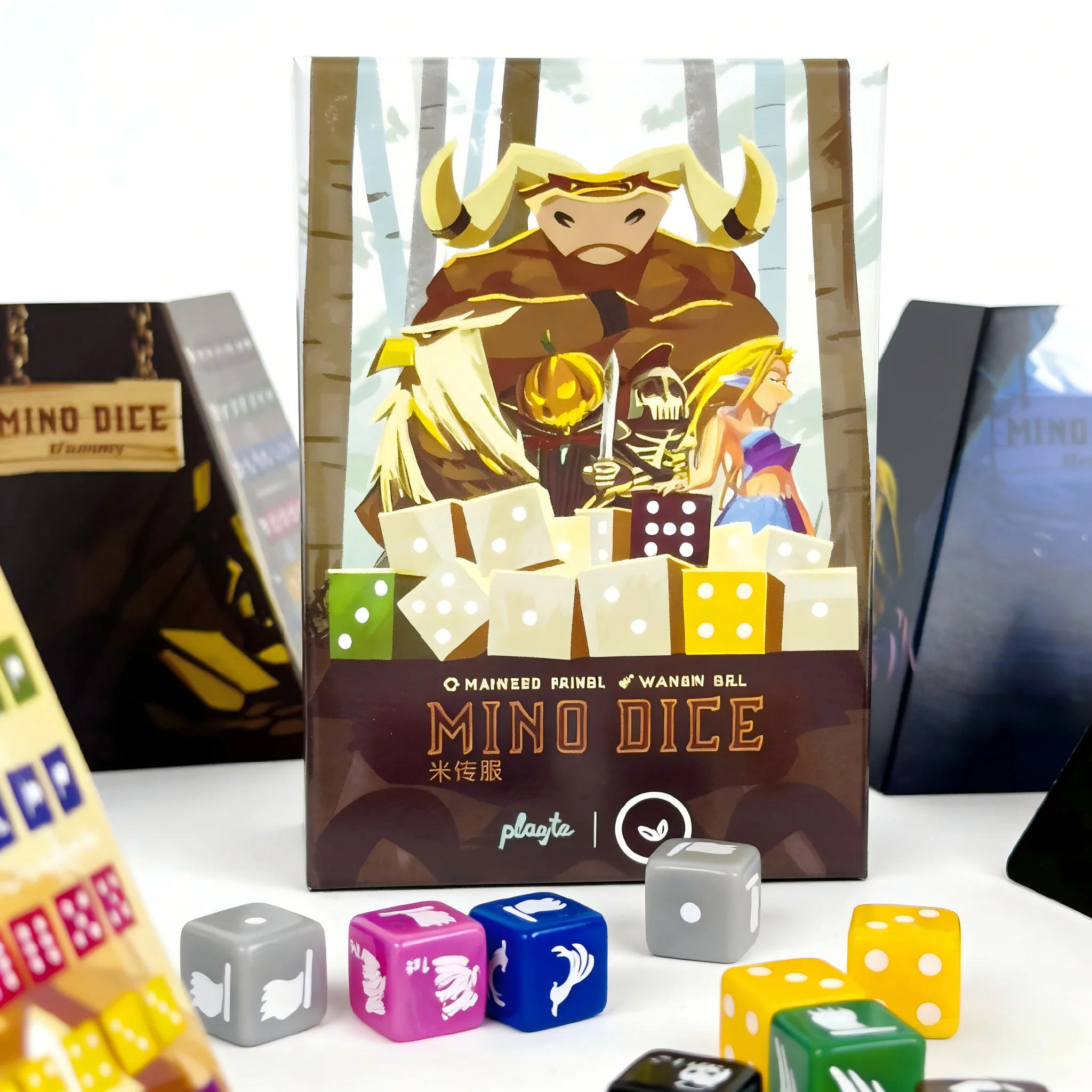 

Board Game：Mythical Dice Multiplayer Strategy & Party Fun for Family Gatherings, Birthday Gifts