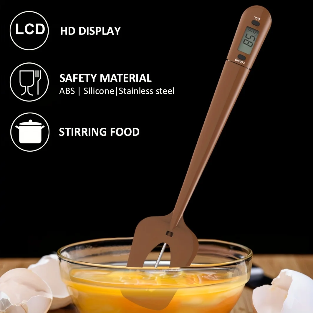 Digital Candy Spatula with Thermometer Confectionery/Sugar/Candy Thermometer Meat Cake Milk Thermometer Tool