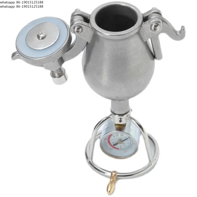 Mini Home Old Popcorn Maker Hand-cranked Puffed Rice Corn Making Machines 304 Stainless Steel