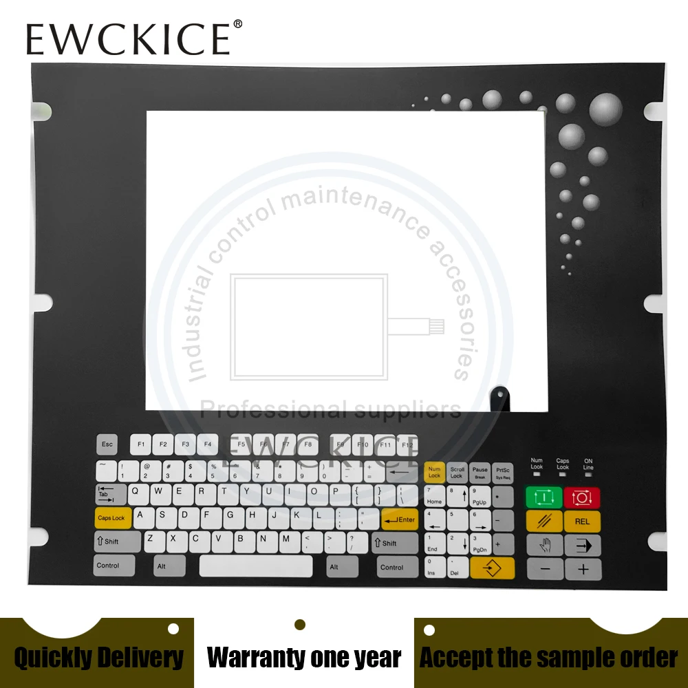 NEW TFT VGA 15 HMI OPMMIVGA0(300) PLC MC20A95017 ISAC Membrane Switch Keypad Keyboard Membrane Keypad