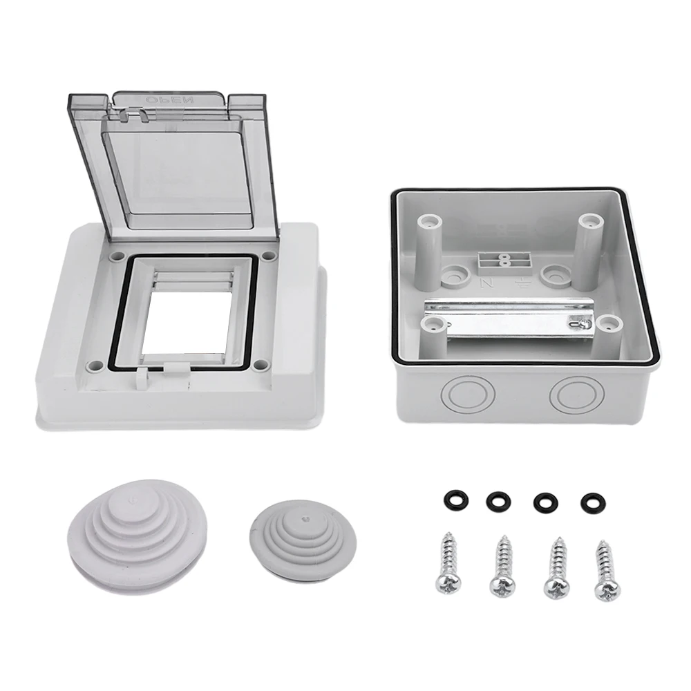 HT-5/8/12 Circuit Breaker Distribution Box Outdoor Electric Junction Box Power Distribution Protections Box Waterproof Box