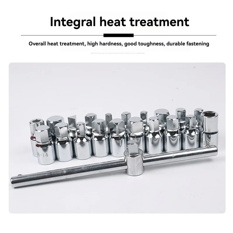 AT44-Oil Pan Drain Tool Special Tool Screw Oil Discharge Pan Drain Screw Wrench Transmission Screw Oil Drain Tool