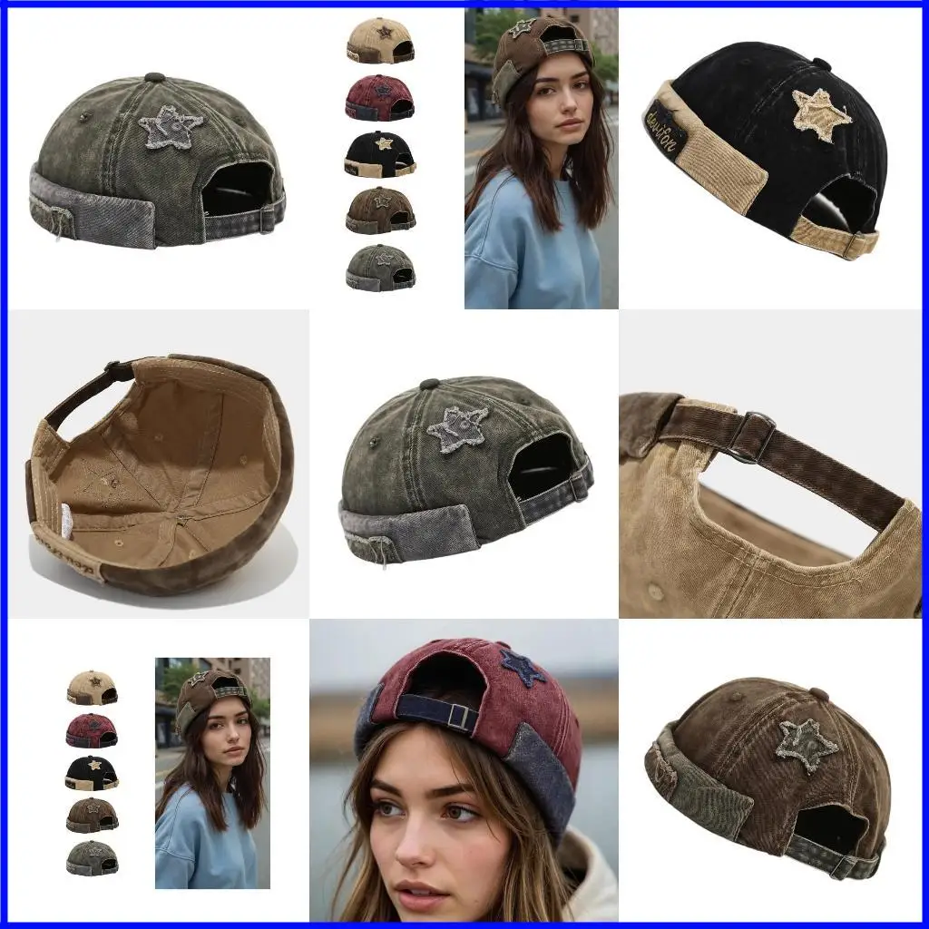 

Fabric Hat Adjustable Size Hiphop Dancing Hat Outdoor Accessory Headwear