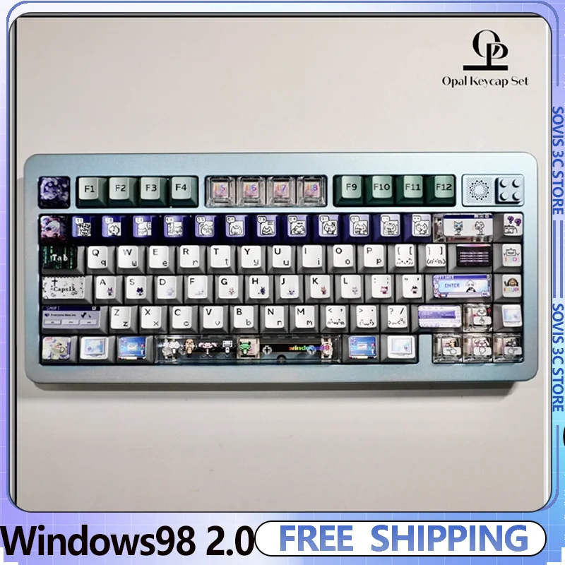 graziosi-keycaps-windows-98-20-profilo-cherry-personalizzati-in-pc-pbt-per-tastiera-meccanica-con-switch-mx-ad-asse-magnetico-idea-regalo