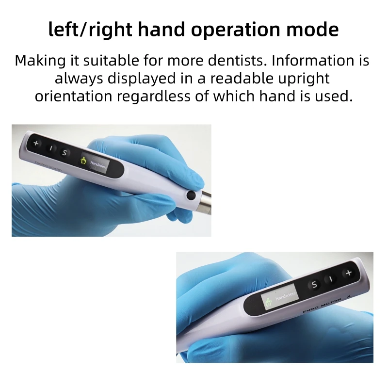 VV Dental Endomotor Wireless Endo 16:1 Contra Angle Handpiece 2 in1 Apex Locator Root Canal Measurement  Dentist Products