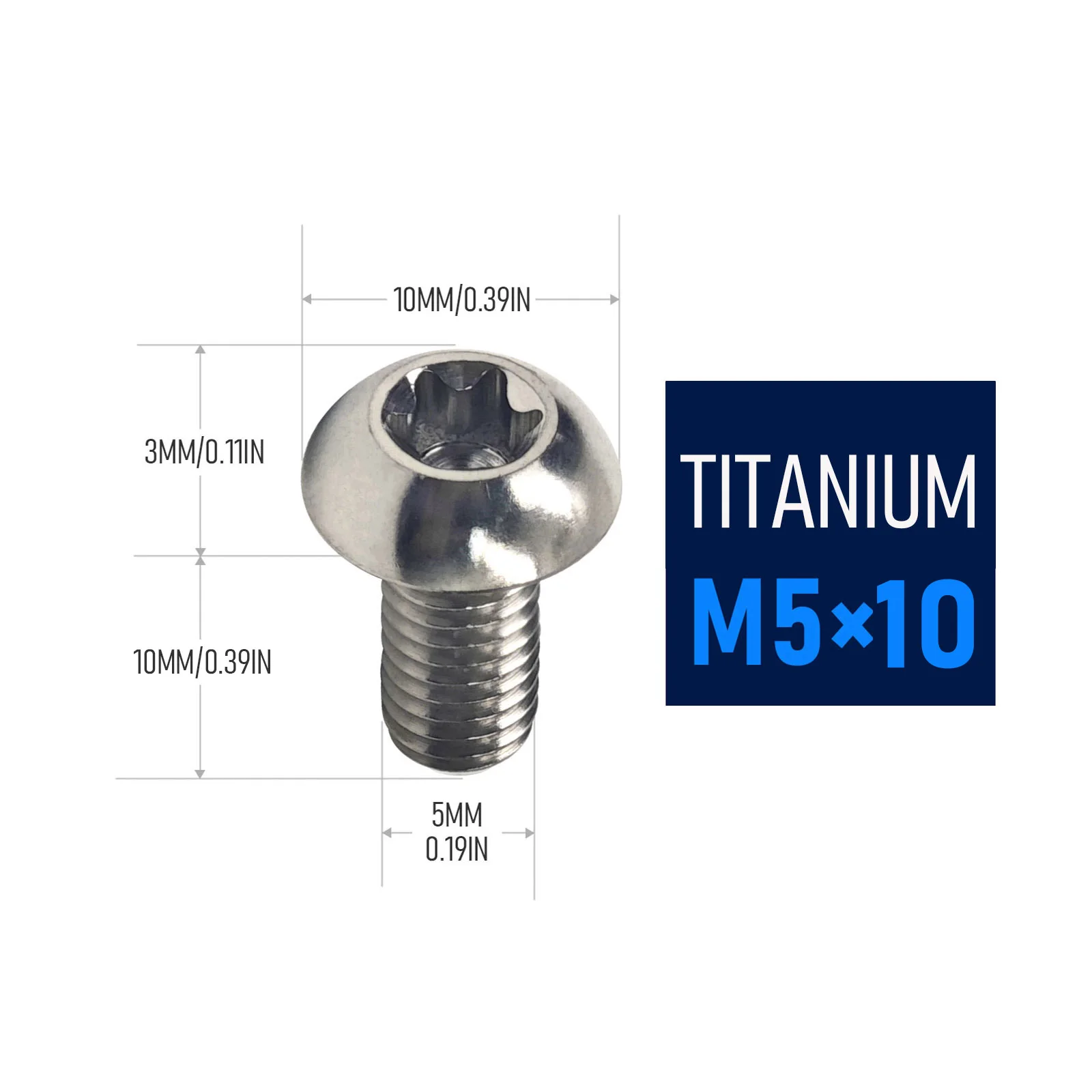 12 piece Disk Brake Rotor Bolts T25 Torx Titanium TI MTB bicylce Bottle Holder Bolt Bike Water Bottle Cage Screw