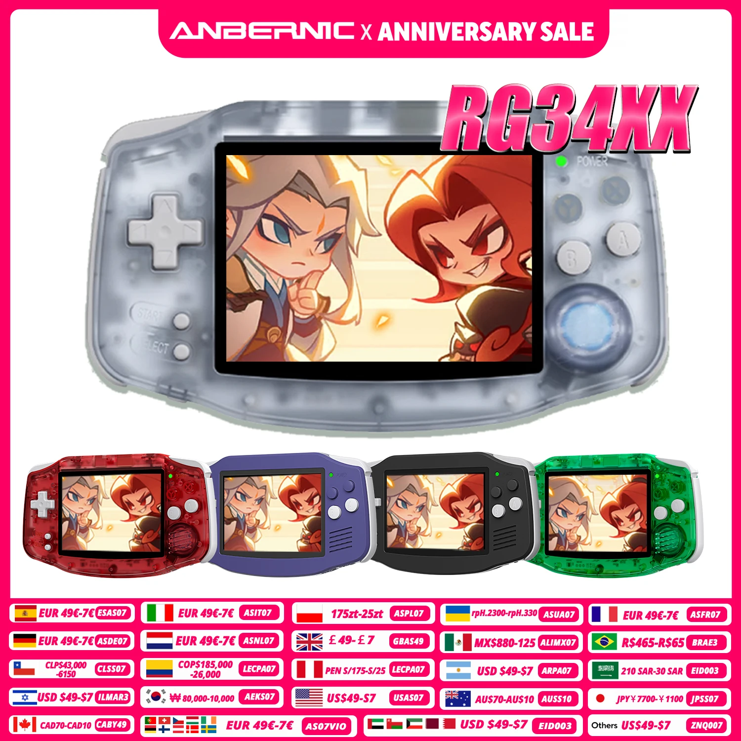 Anbernic New RG34XX…