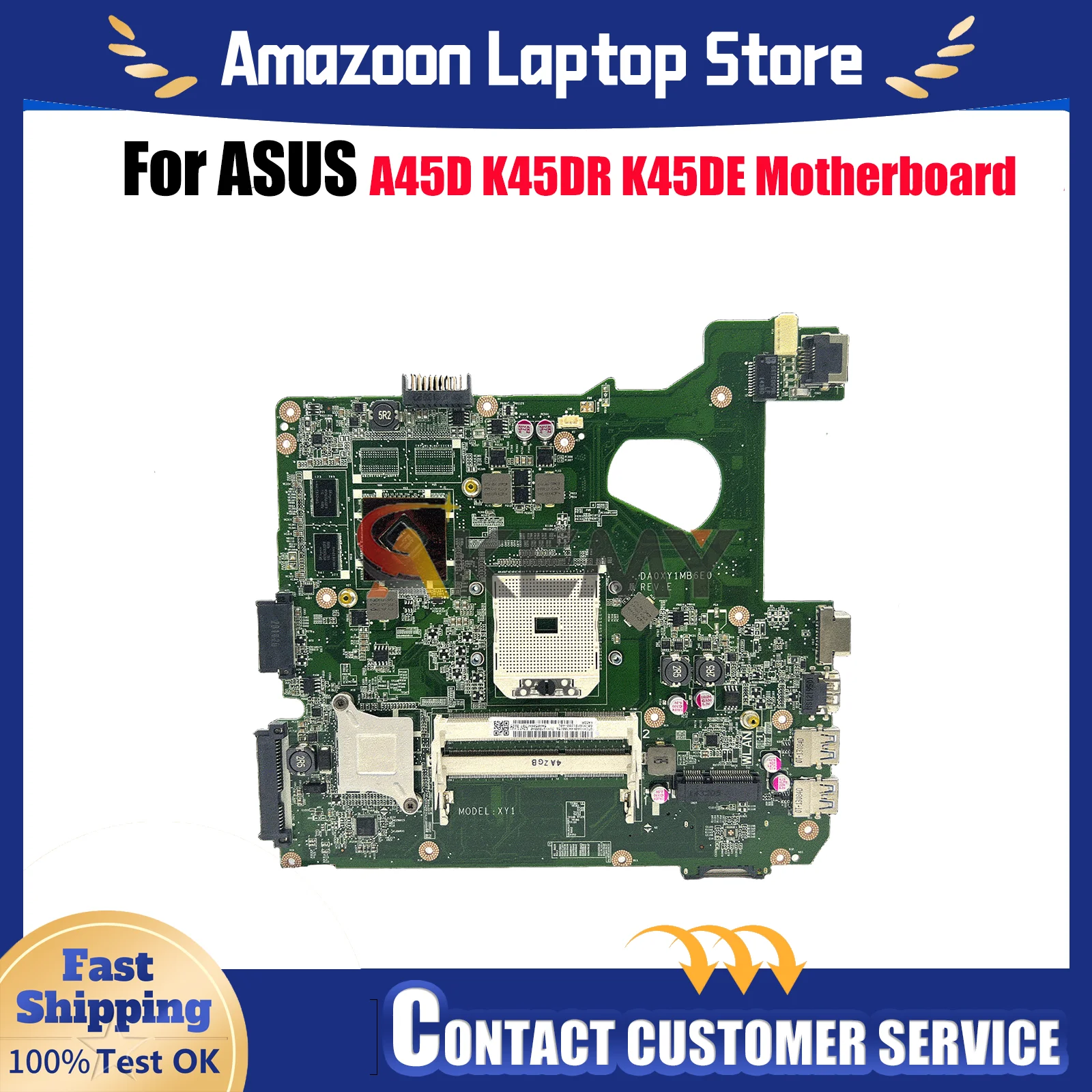 

Материнская плата для ноутбука K45DR для ASUS K45D A45D K45DR K45DE, материнская плата для ноутбука, этот товар в наличии, 100% тестирование, ОК, быстрая доставка