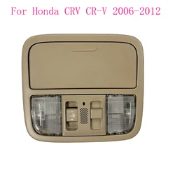 Car Interior Roof Light For Honda CRV CR-V 2006-2012 Front Reading Lamp Dome Ceiling Light T Glasses Case with Sunroof Switch
