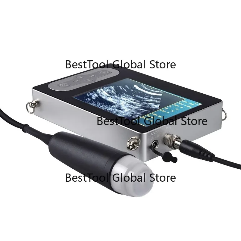 Portable Veteri-nary Ultrasound Scanner Color Display for Dog Cat Cattle Cow Pig Horse Pregnancy Testing Machine