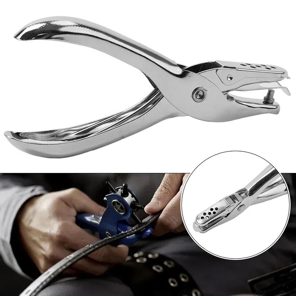 

Металлические плоскогубцы для пробивания одного отверстия, диаметр пробивания 6 мм, глубина бумаги 16 мм, ручной перфоратор, офисные канцелярские принадлежности