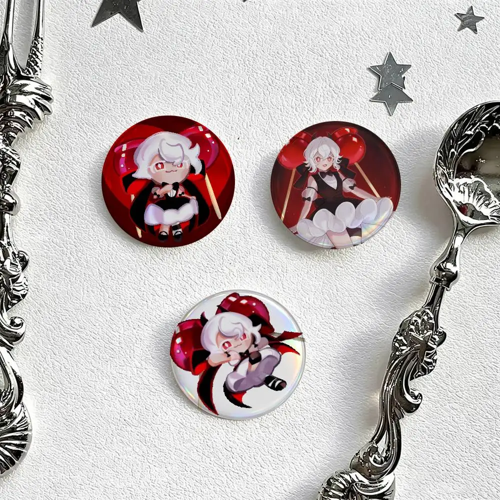 Anime C-Candy Apple Cookie  Button Pins Cute Manhwa Coin Brooch DIY Backpack Clothing Decor Badge Jewelry Accessories Gifts
