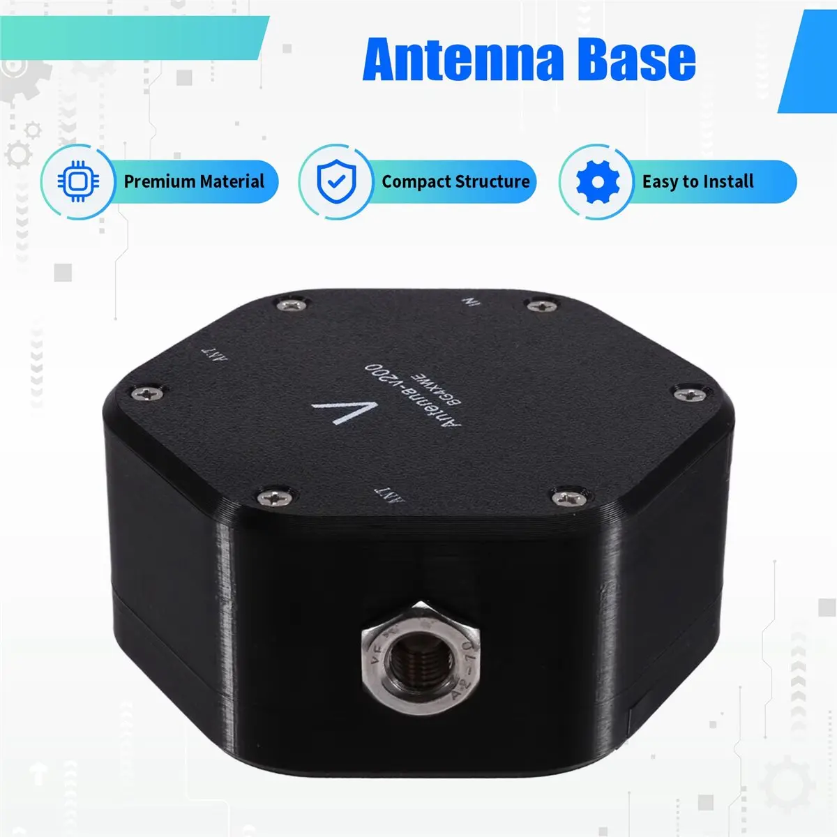 [AC18 Digital]/Heavy Duty Positive V Shortwave Antenna Base Used for Installing Positive V Shortwave