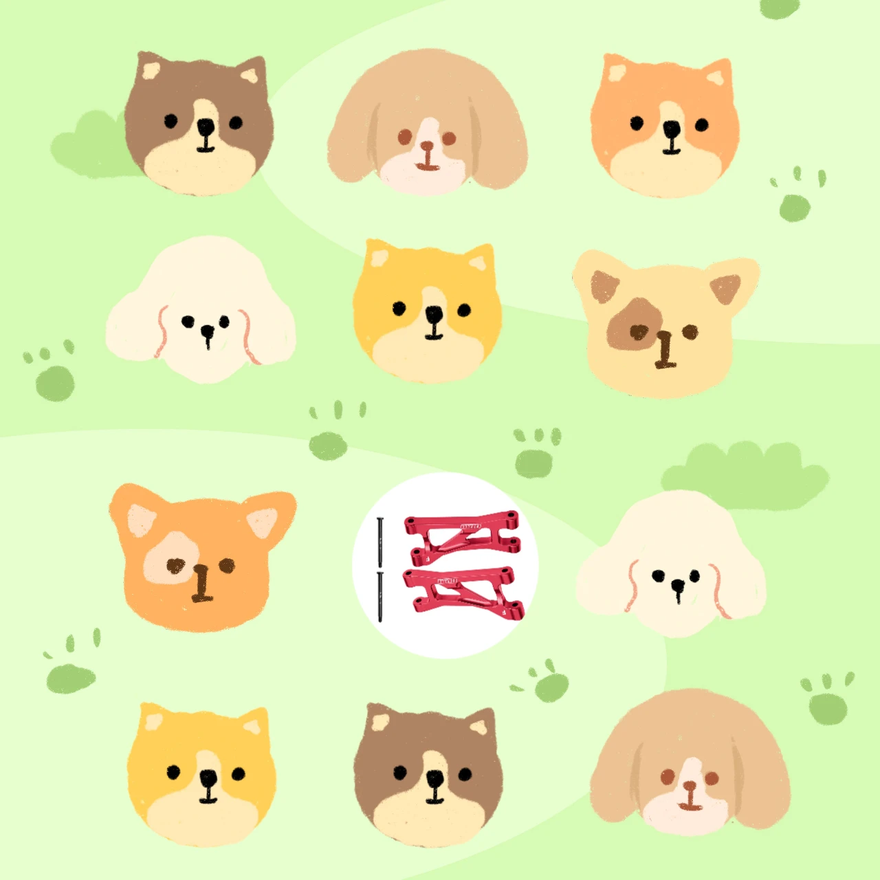 أذرع التعليق العلوية الأمامية المصنوعة من خليط معدني لشاحنة الوحش TRAXXAS Mini Maxx #1