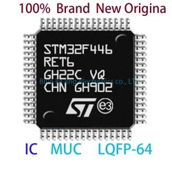 STM32F446RET6 100% nuevo Original STM STM32F STM32F446 STM32F446RE STM32F446RET MCU LQFP-64