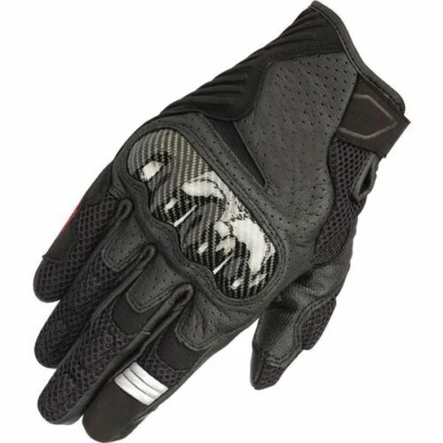 Alpines Gp SMX-1 Air Carbon Knuckle V2 Street Motorbike Motorcycle Leather Gloves BRAND NEW