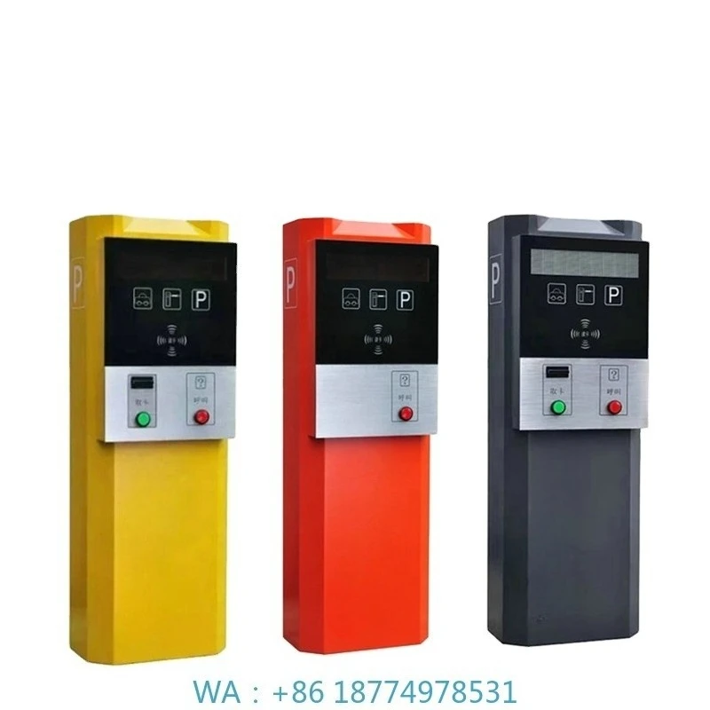 Rfid Card Dispenser Car Parking Smart Card Parking System Self Vending Machine Automatic Parking Lot Payment System