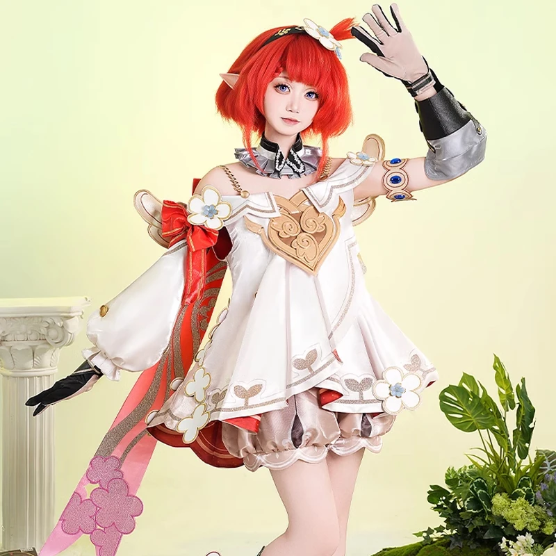 

ROLECOS Game Honkai: Star Rail Tribbie Cosplay Costume Tribbie Costume Women Dress Uniform Halloween Party Suit Outfit Fullset