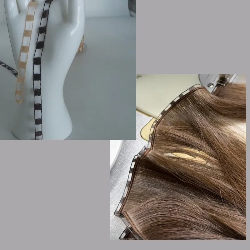 7mm Hollow-Out Lace Ribbon Weft DIY Hairdressing Accessories For Wigs Making