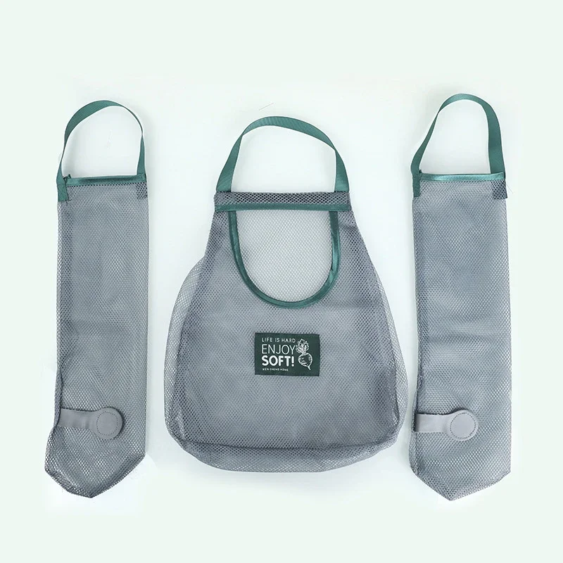 

Portable Reusable Grocery Shopping Bag Mesh Mesh Bag Foldableable Grocery Fruit and Vegetable Bag