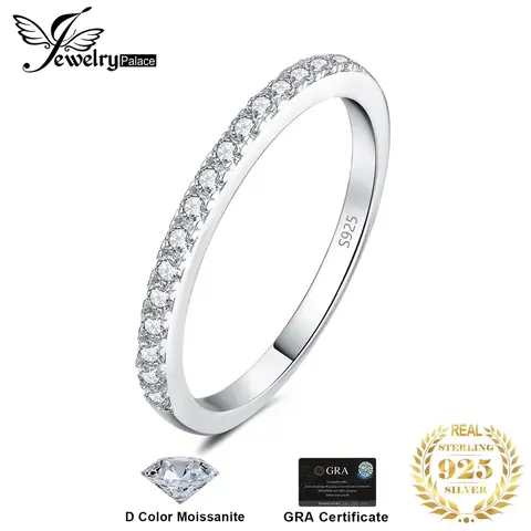 ATTAGEM 여성을 위한 럭셔리 보우 매듭 모이사나이트 반지 - 전체 D VVS1 다이아몬드, S925 실버, 18K 골드 웨딩 신부 약혼 보석 12_하트알리 JewelryPalace-모이사나이트 D 컬러 하프 이터니티 0.45ct 솔리드 925 스털링 실버 웨딩 약혼 반지, 여성을 위한 럭셔리 주얼리