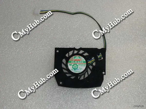 Ventilador de refrigeración para tarjeta gráfica Quadro 600 nVIDIA Protechnic, MBT4412HF-W09 DC12V, 0.24A, 4 pines, pantalla de 4 cables, vídeo GPU