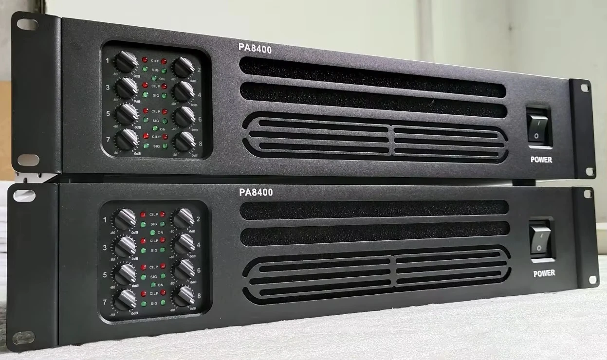 Outdoor Stage Professional Power Amplifier 1300W 2000W 4 Channel Dj Speaker Power Amplifier Pro Audio System