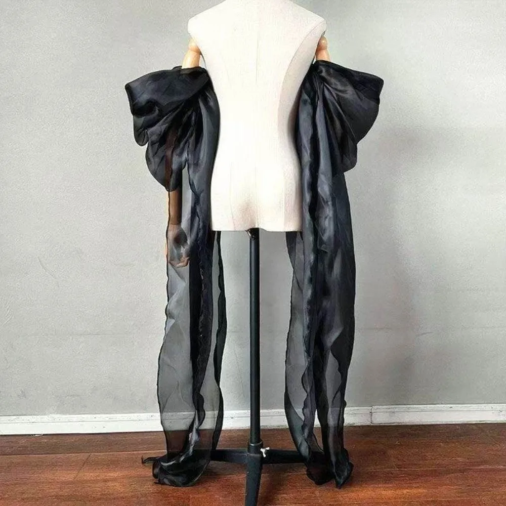 mangas-de-braco-de-noiva-volumosas-em-organza-destacaveis-com-efeito-bufante-em-varias-cores-transparentes-com-fita-envolvente-para-performance-nupcial