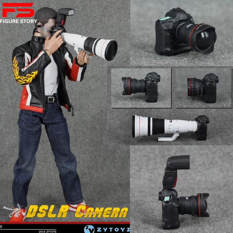 

In Stock ZYTOYS ZY16-20 1/6 Scale Doll Digital Slr Camera Set Soldier Accessories 12-inch Action Figure Scene Accessories