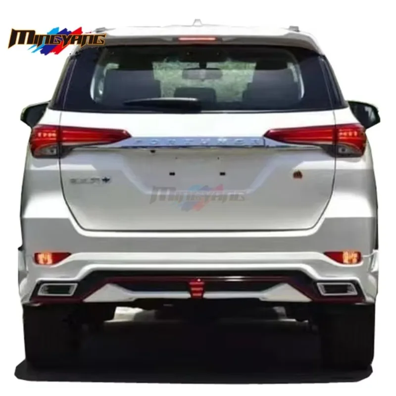 تعديل مجموعات الجسم فورتشنر كورشنز مصبغة المصباح الأمامي المصد الأمامي تجميل الملحقات 2017 2021 ل فورتشنر بوديك #6