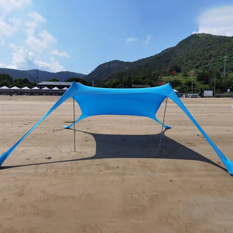 

Beach Tent Sun Shelter Beach Outdoor Shelter Tent Waterproof Patio Covers For Shade And Rain Patio Shade Canopy For Sun
