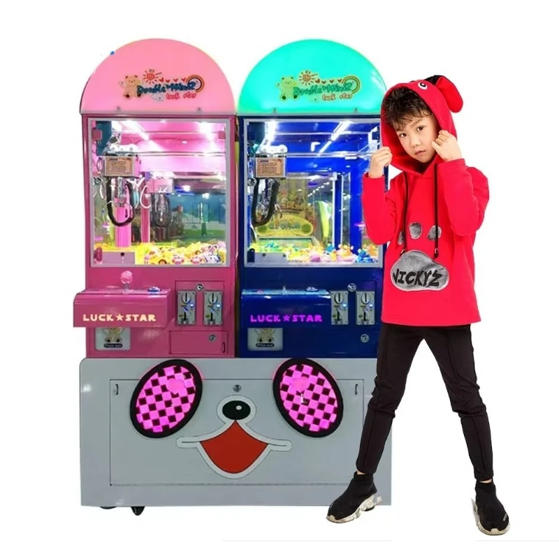 الجملة المخصصة البسيطة مزدوجة عملة ممر لعبة ساوث بارك باو آلة التجارية أفخم دمية لعبة