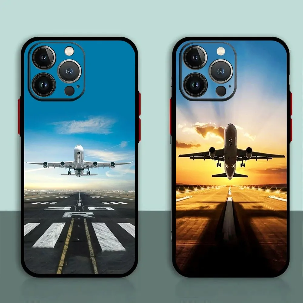 

Airplane Aircraft Plane Phone Case For iPhone 11,12,13,14,15,XS,XR,X,Mini,Pro,Max,Plus Shell