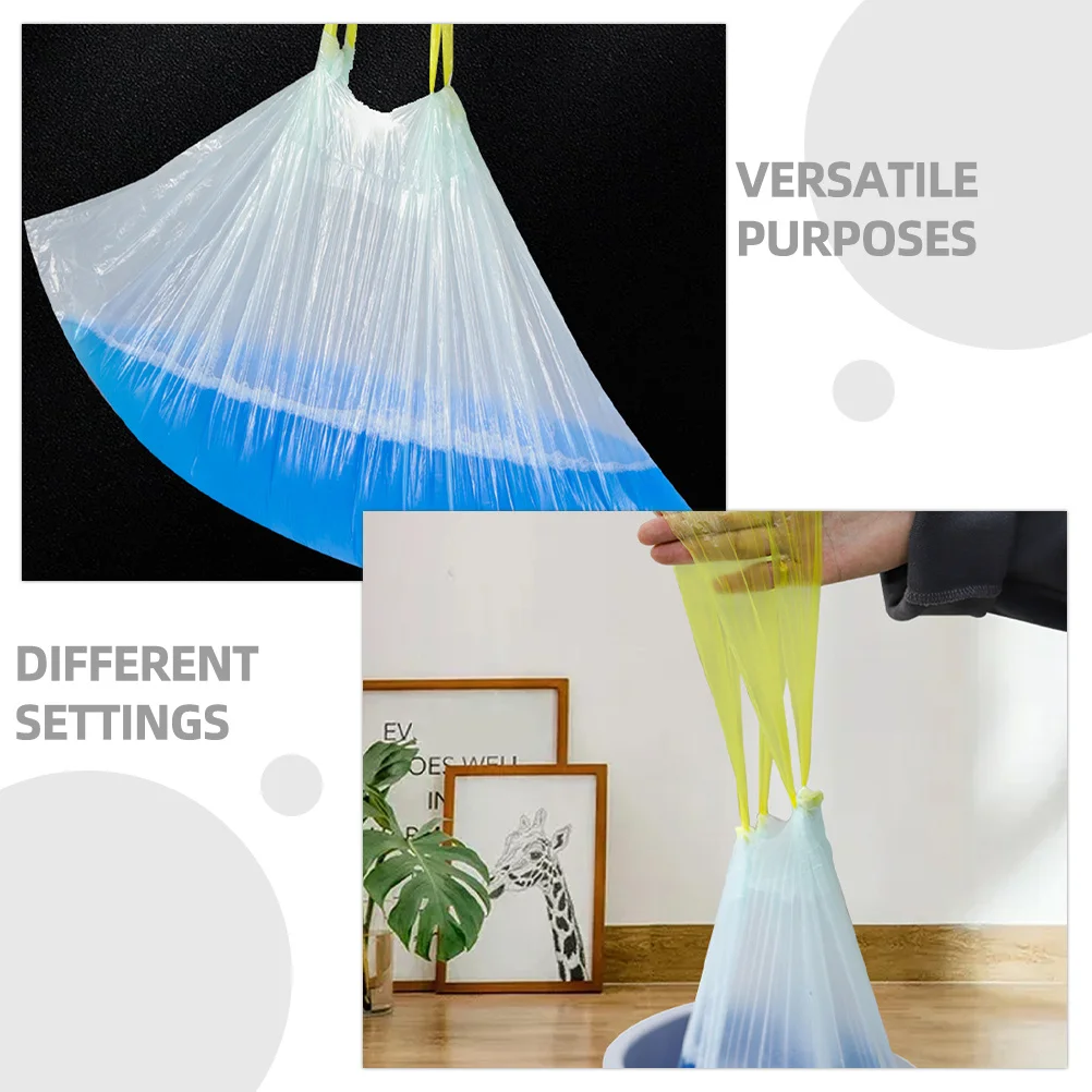 

5 Rolls Travel Portable Toilet Bags Disposable Potty Bags for Elderly Camping Bathroom Use Toilet Bag Potty Bag