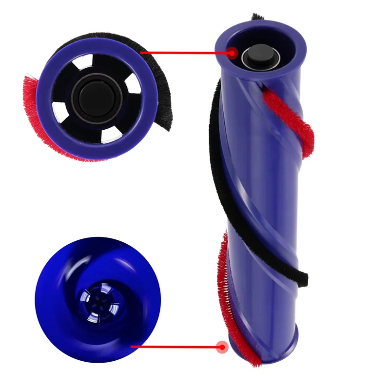 4X استبدال قضيب لف الفرشاة الدوارة لـ Dyson DC59 V6 V7 (V7 ينطبق فقط على 4 حربة قديمة) جزء التنظيف اللاسلكي حار!