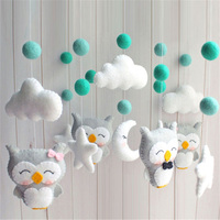 Baby Mobile Rattles Toys Baby Toys 0-12 Months Carousel Crib Holder Baby Mobile To Bed Bed Bell Mom Handmade Toys for Newborns
