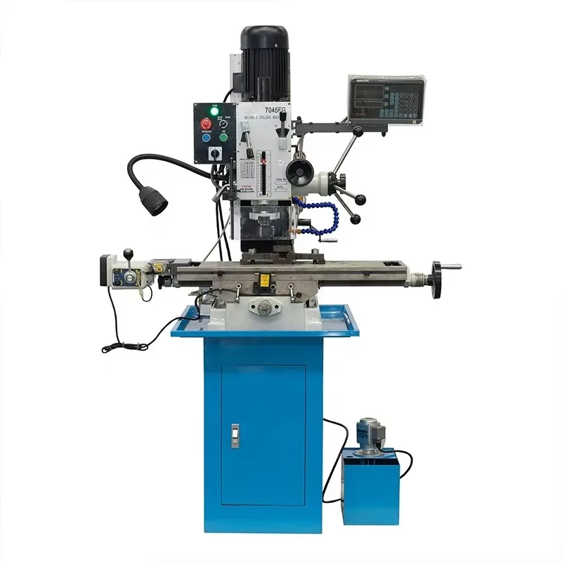 Small Vertical Drill Press Machine for Metal Drilling, Drilling and Tapping, ZAY7045FG, Universal