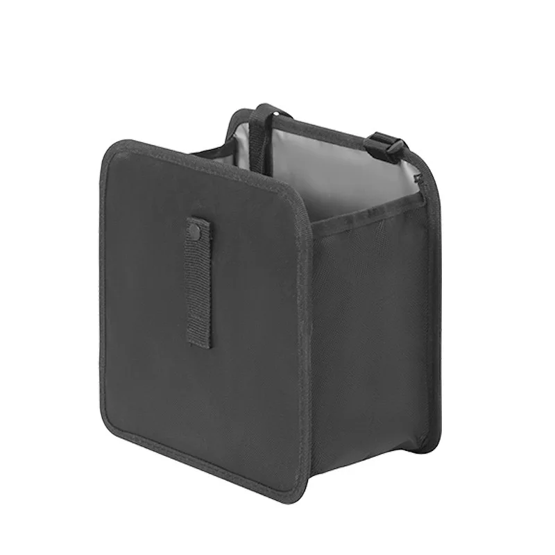 

Car Trash Can Car Trash Bag Bin Hanging Oxford cloth Waterproof Automotive Car Garbage Cans Leak Proof Vehicle Trash Can Black