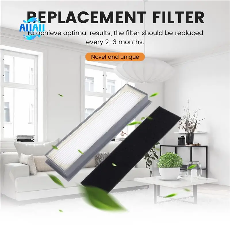 

AUAU-Hepa Filter Parts Replacement For ECOVACS Deebot T8 T9 T9 AIVI Robotic Vacuum Cleaner High Quality Filter Accessories