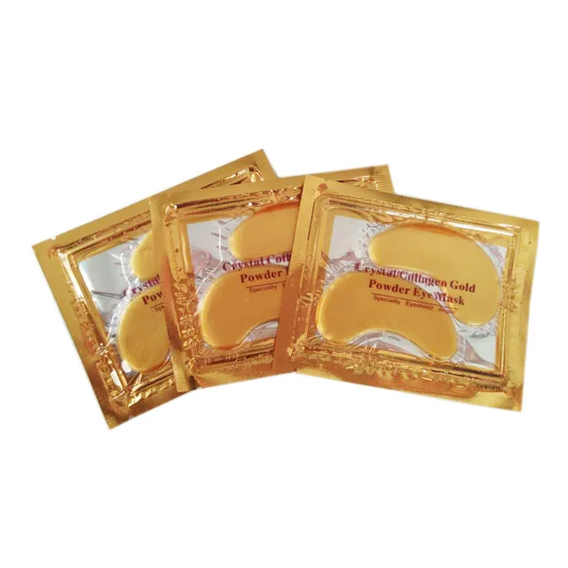 Collagen Crystal Eye Masks Anti-puffiness moisturizing Anti-aging gold powder