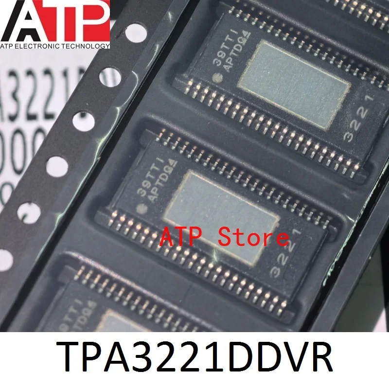 10PCS/LOT 100% New Original TPA3221DDVR 3221 HTSSOP-44 TPA3221 Amplifier Chip IC In Stock