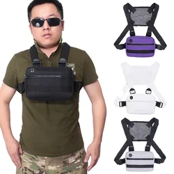 Molle Chest Bag Front Pack Chest Rig Vest Streetwear Backpack Outdoor Sports Camping Hiking Hunting Accessories EDC Tool Bags