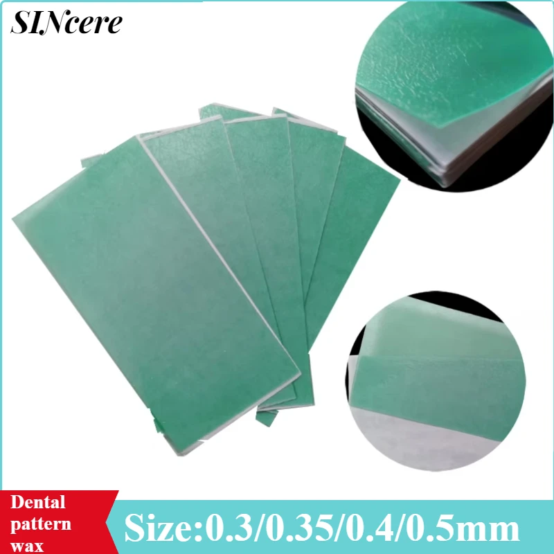 

Dental Wax Base Plate Green Casting Wax Stippled Pattern Fine Coarse Auxiliary Wax Dental Lab Material