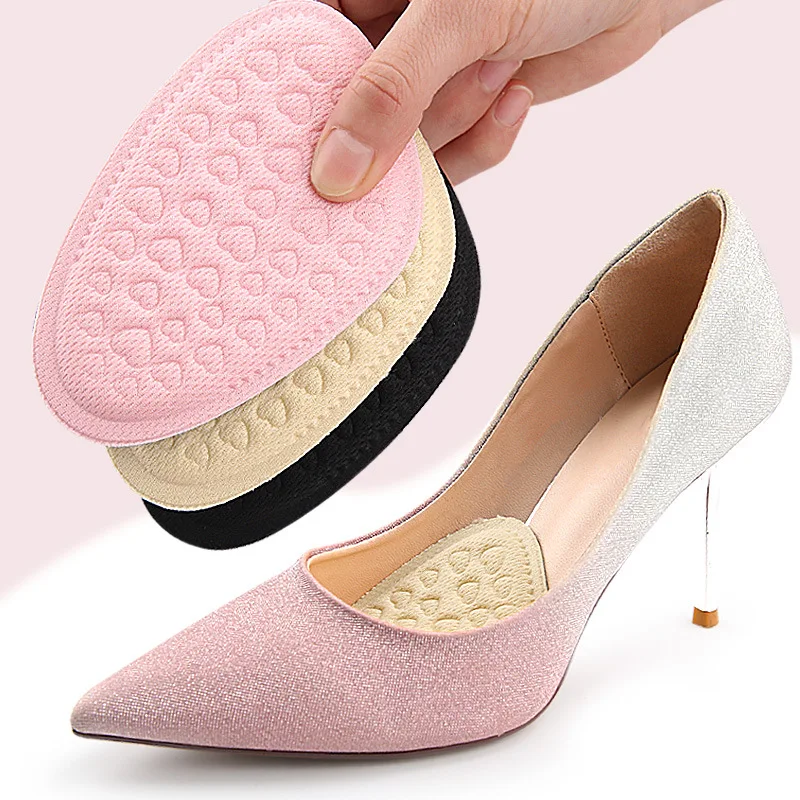 وسادة أمامية إسفنجية ناعمة وقابلة للتنفس ومضادة للانزلاق وممتصة للصدمات للتدليك للسيدات ذات الكعب العالي #3