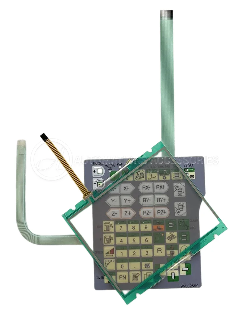 Imagem -04 - para Nachi Robô Teclado de Operação Fdtpfsjn2l08 Painel da Tela de Toque Fdtpfsjn-2l15 Teclado de Membrana Novo